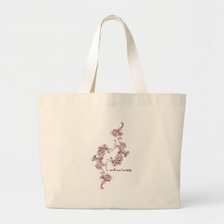 Petals In Spring (double) Large Tote Bag