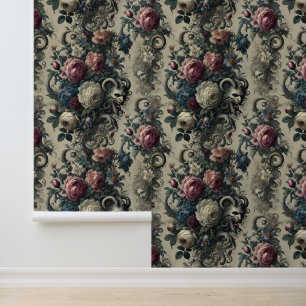 Petals of Decadence – Gothic Baroque Wallpaper