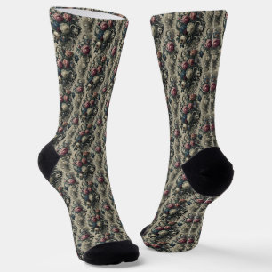 Petals of Decadence – Gothic Victorian Delirium Socks