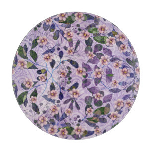 Petals & Poetry - Nature Inspired Floral Art - Cutting Board