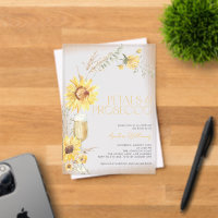 Petals & Prosecco Boho Sunflower Bridal Shower