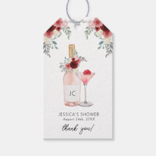 Petals & Prosecco Bridal Shower Gift Tags