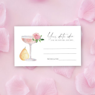 Petals & Prosecco - Date night ideas \ Date jar Enclosure Card