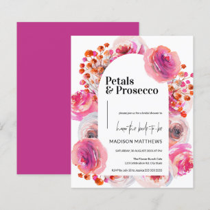 Petals & Prosecco Floral Arch Summer Bridal Shower