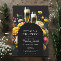 Petals Prosecco Vibrant Bloom Bridal Shower