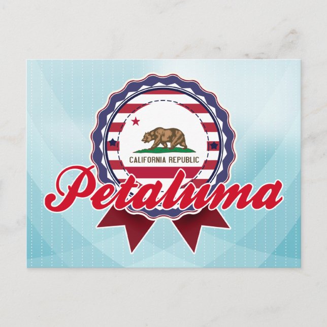 Petaluma, CA Postcard (Front)