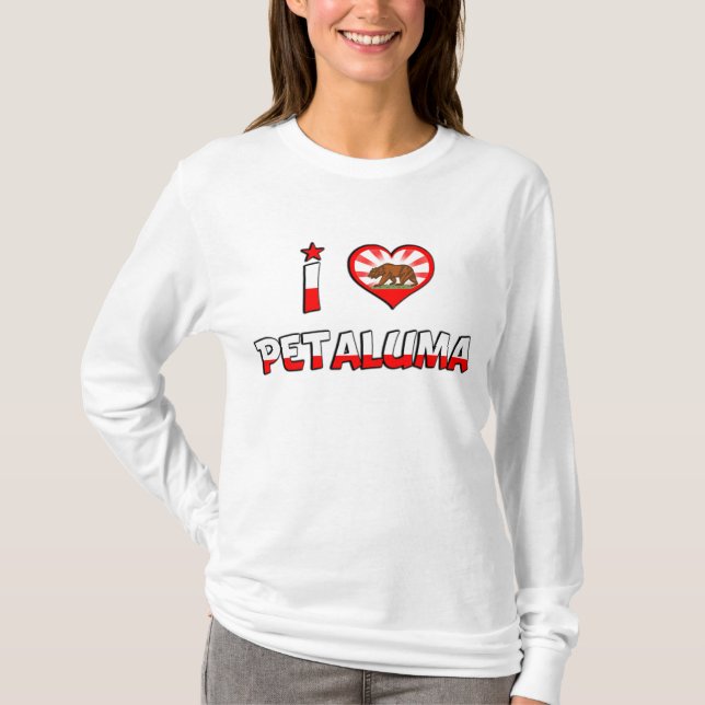 Petaluma, CA T-Shirt (Front)
