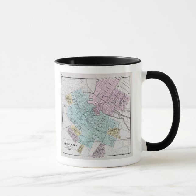 Petaluma, California 2 Mug (Right)