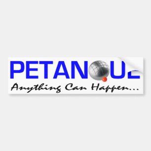 Petanque Bumper Sticker