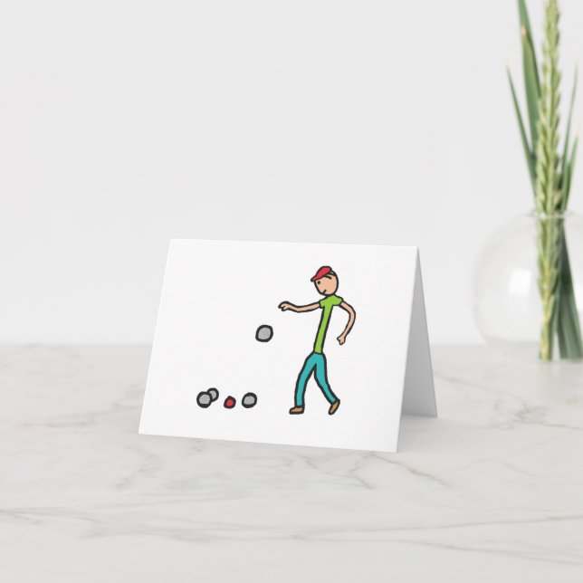 Petanque Card (Front)