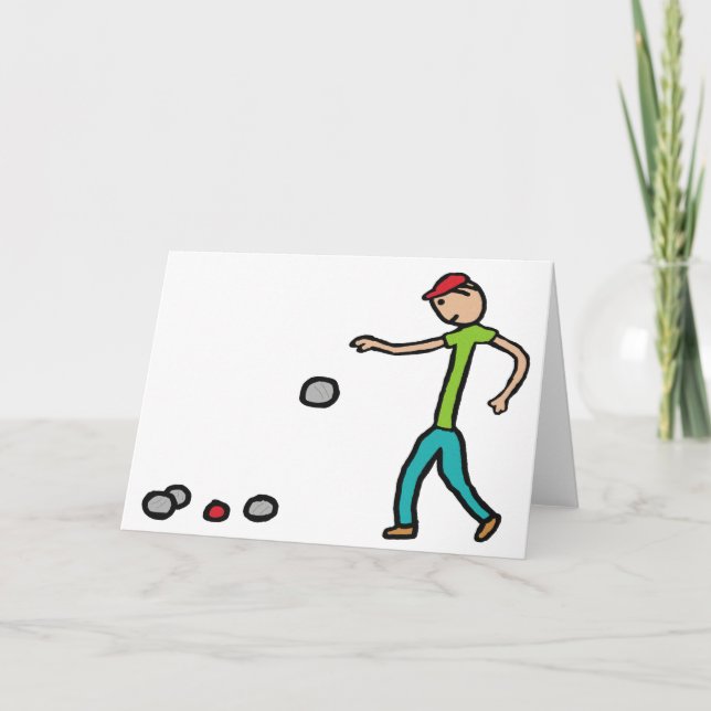 Petanque Card (Front)