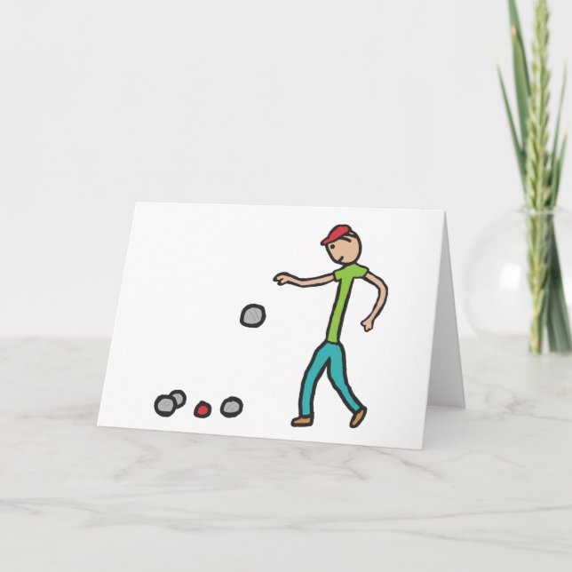 Petanque Card (Front)