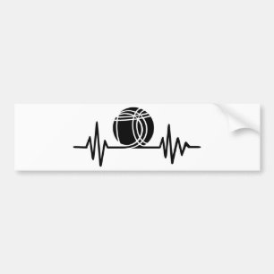 Petanque frequency bumper sticker