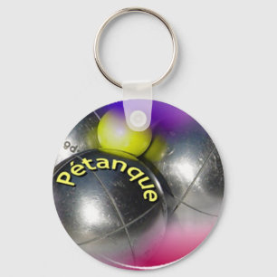 Petanque Key Chain