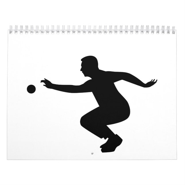 Petanque player calendar (Cover)