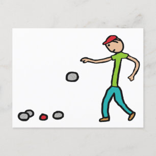 Petanque Postcard