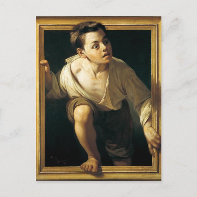 Pete Borrell del Caso: Escaping Criticism Postcard (Front)