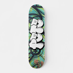 Pete Graffiti Custom Personalised Skateboard