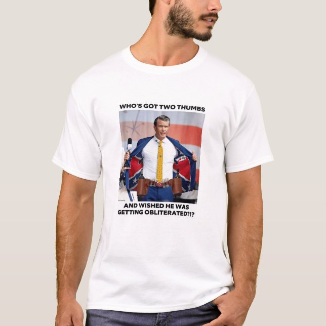 PETE HEGSETH "OBLITERATED" SHIRT (Front)