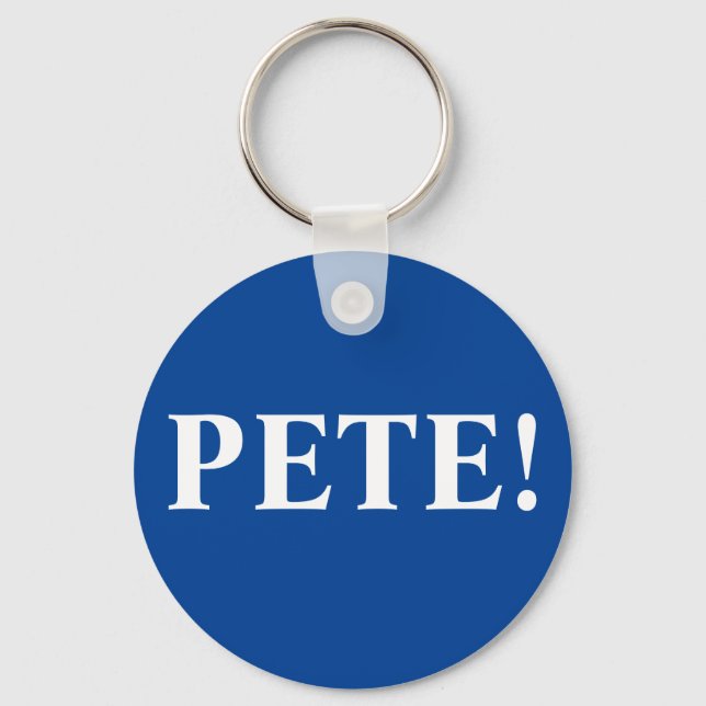 Pete! Key Ring (Front)