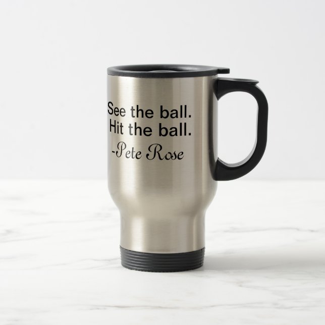 Pete Rose, Classic Coffee Travel mug (Right)