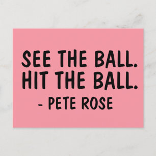 PETE ROSE QUOTE Postcards