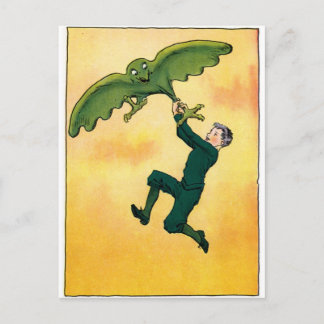 Peter and the Balloon Bird “The Gnome King of Oz” Postcard