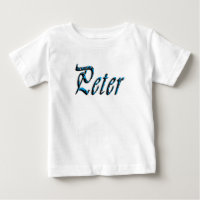 "Peter" Blue Numbers Peter Name,