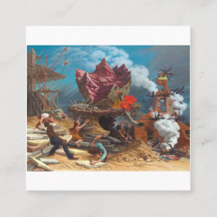 Peter Blume - The Rock Square Business Card