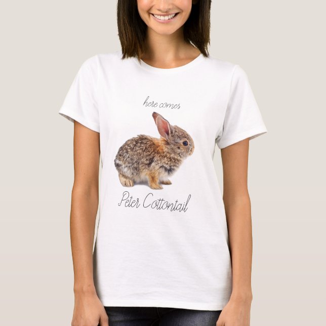 Peter Cottontail Bunny Rabbit Women's T-Shirt (Front)
