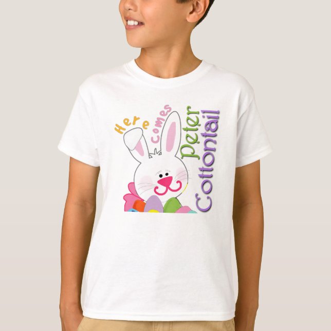 Peter Cottontail Kids T-Shirt (Front)
