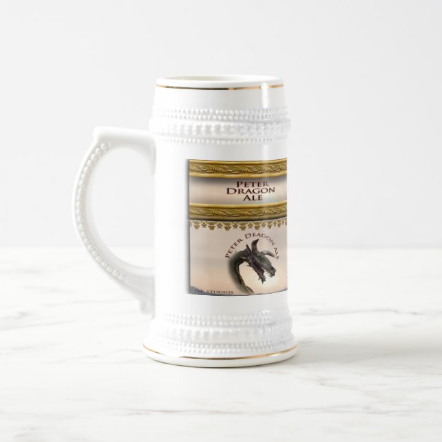 Peter Dragon Ale Stein (Left)