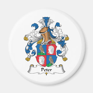 Peter Family Crest Magnet