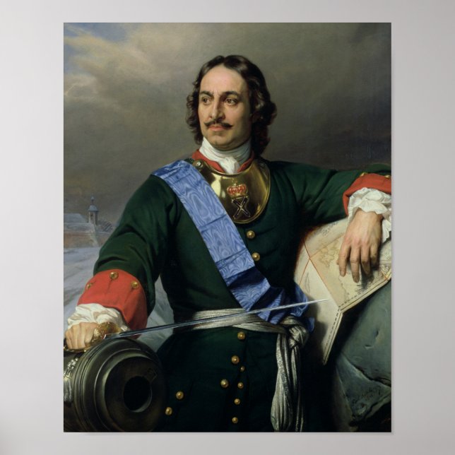 Peter I the Great - Paul Delaroche Poster (Front)