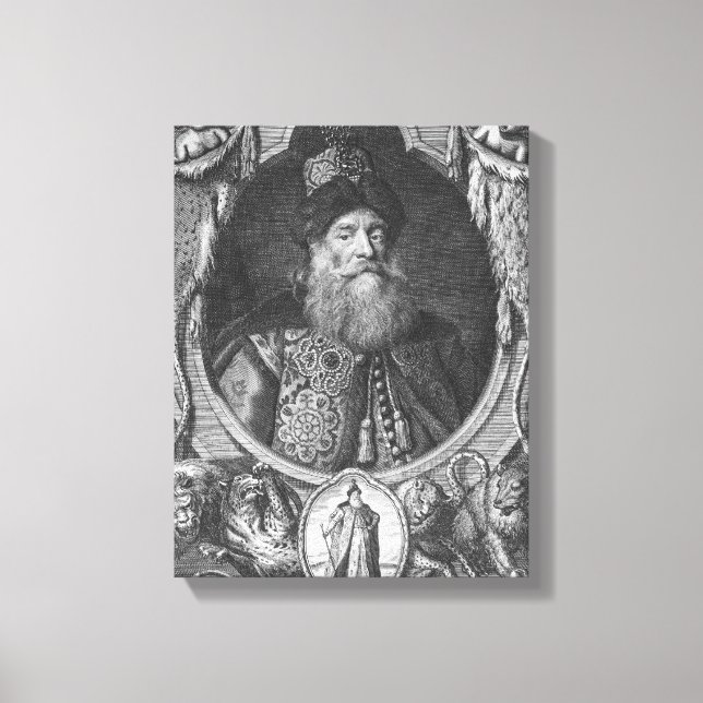 Peter John Potemkin, engraved by R. White Canvas Print (Front)
