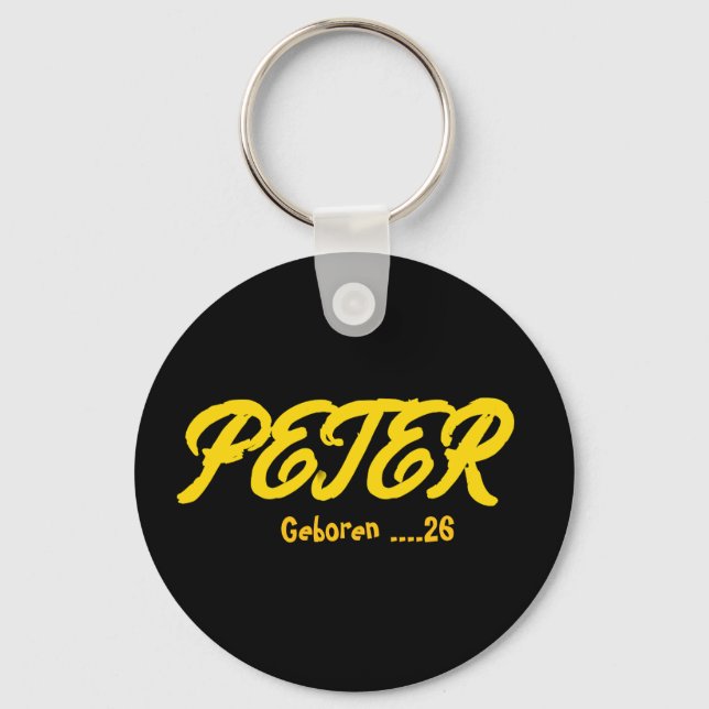 Peter Key Ring (Front)