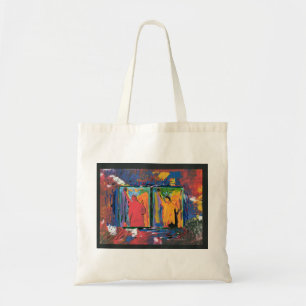 Peter Max style original acrylic painting Tote Bag