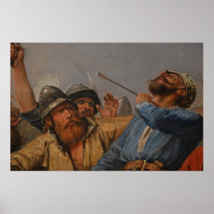 Peter Nicolai Arbo - The Battle of Stamford Bridge Poster