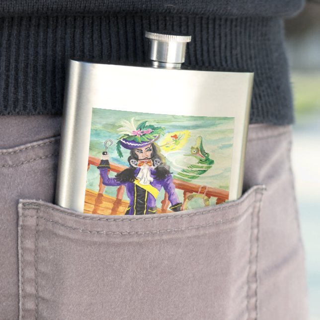 Peter Pan Hip Flask (In Situ)