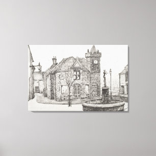 Peter Pan Statue Kirriemuir Scotland 2007 Canvas Print