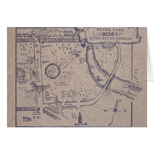Peter Pan's Map of Kensington Gardens