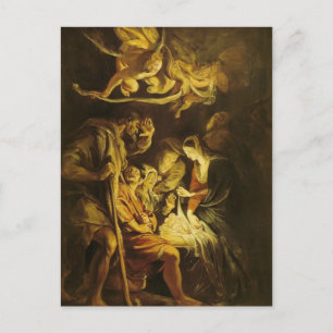 Peter Paul Rubens- Adoration of the Shepherds Postcard