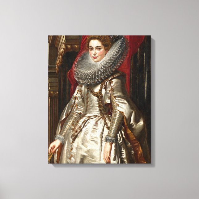 Peter Paul Rubens Marchesa Brigida Spinola Doria Canvas Print (Front)