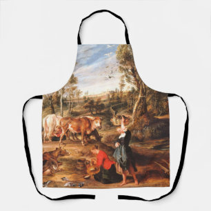 Peter Paul Rubens Milkmaids with Cattle in a Lands Apron