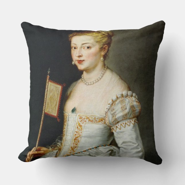 Peter Paul Rubens Portrait of a Lady Cushion (Front)