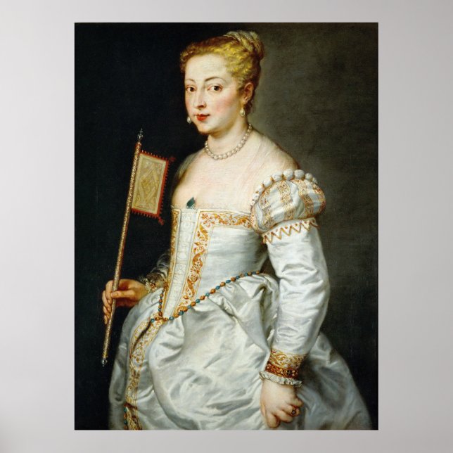 Peter Paul Rubens Portrait of a Lady Poster (Front)