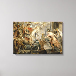 Peter Paul Rubens -Triumphant Entry of Constantine Canvas Print