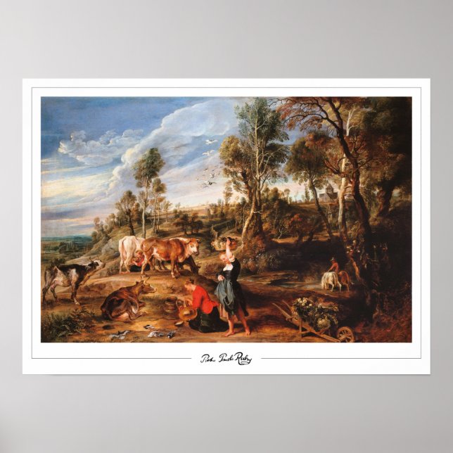 Peter Paul Rubens Zedign Art Poster #2 (Front)