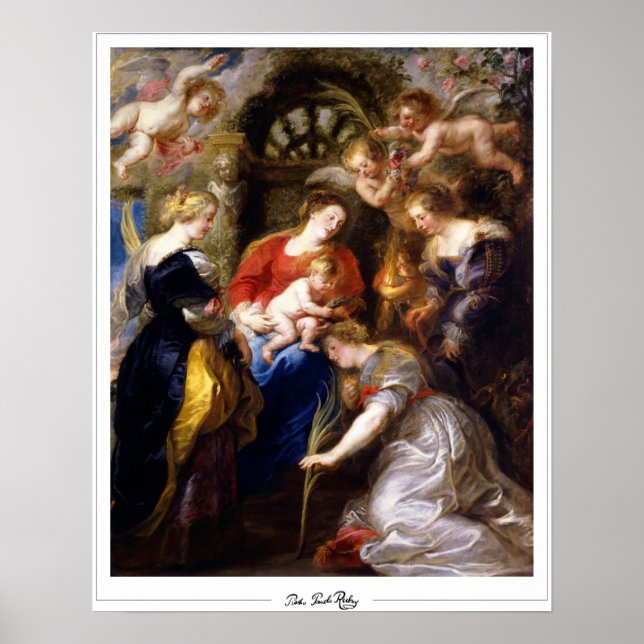 Peter Paul Rubens Zedign Art Poster #38 (Front)