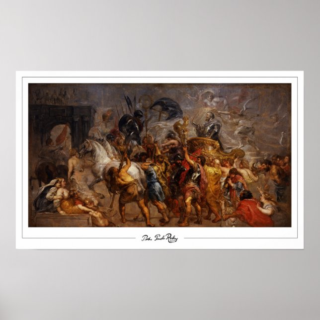 Peter Paul Rubens Zedign Art Poster #73 (Front)